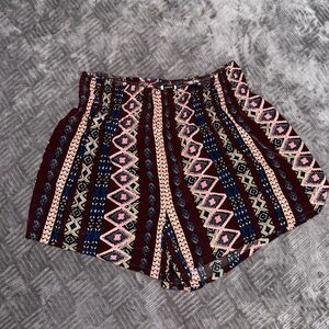 SHEIN Pattern Shorts